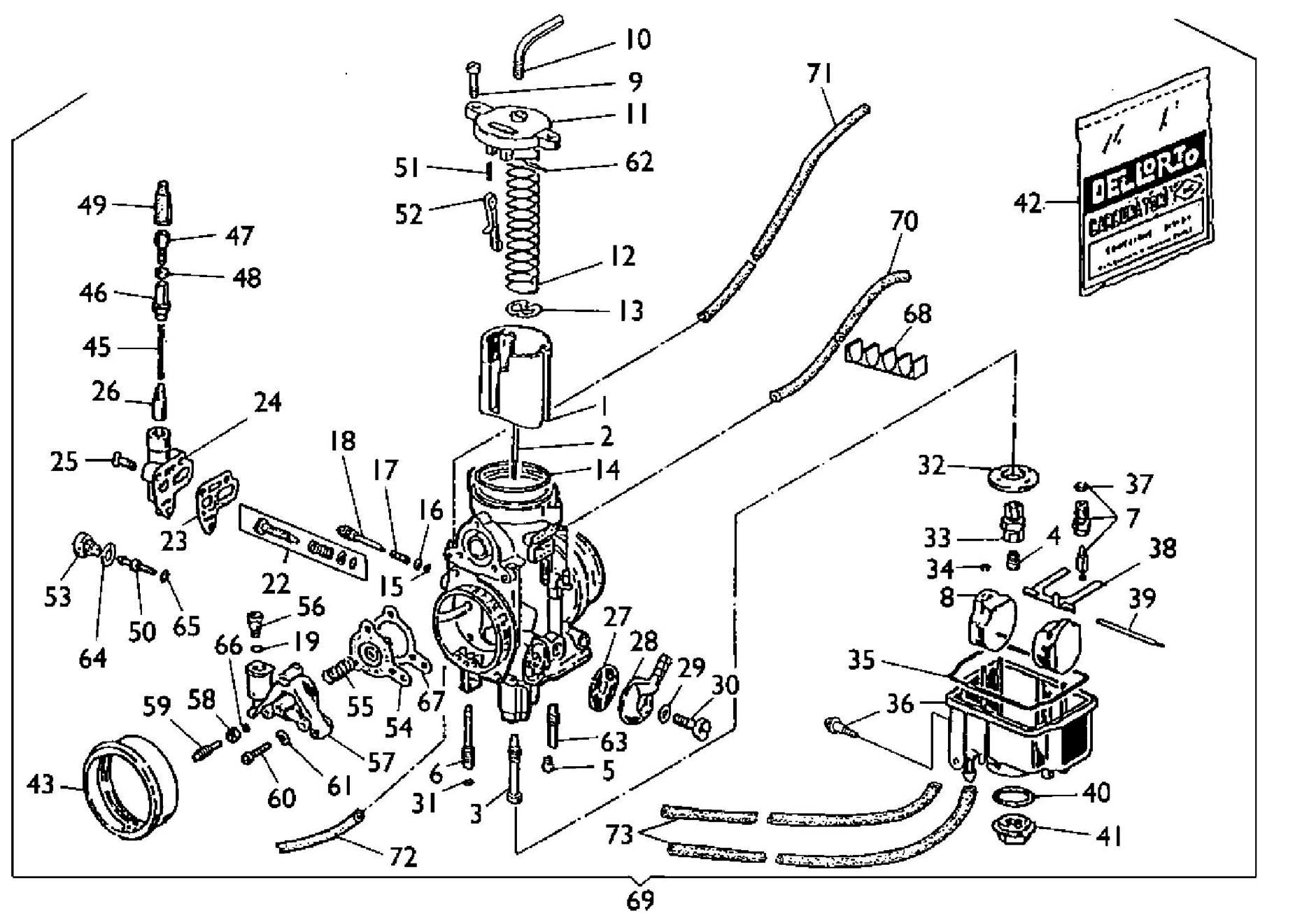 CARBURETOR "Dell'Orto"