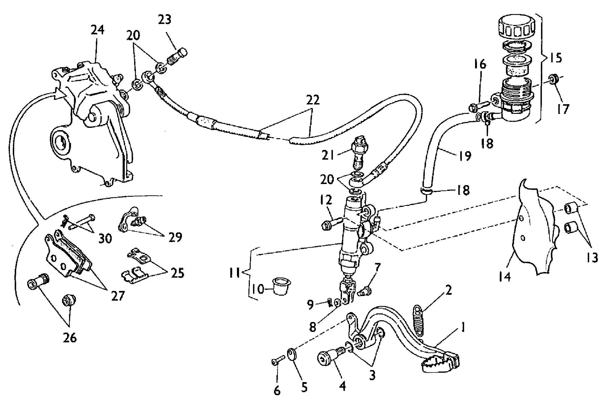 REAR BRAKE SYSTEM