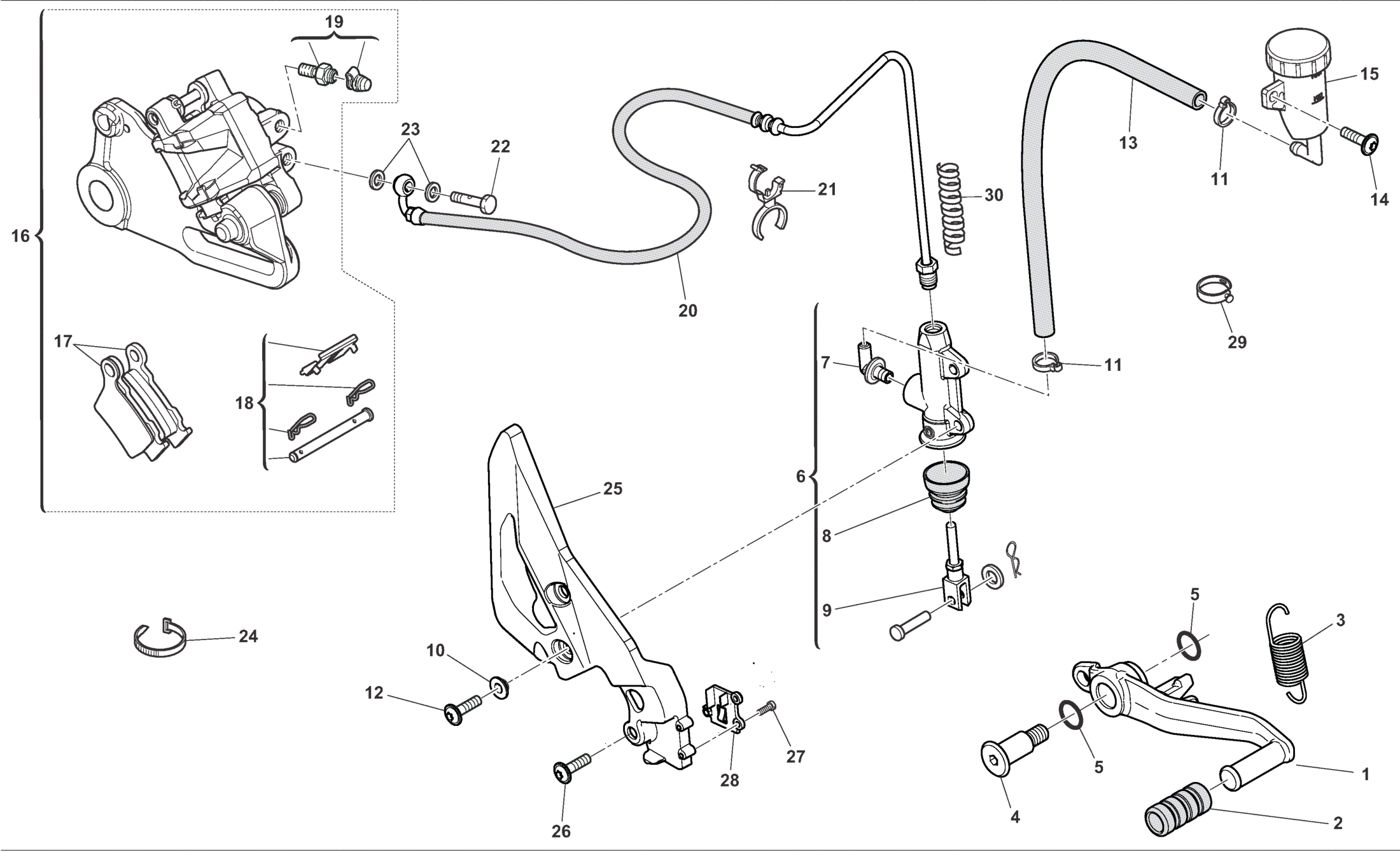 REAR BRAKE SYSTEM