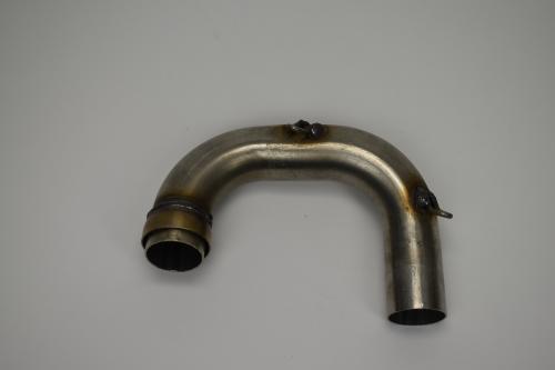 L.H. exhaust pipe